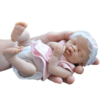 10-дюймовый комплект куклы-Реборн Кэти Спящая Девочка Неокрашенные Детали куклы своими руками