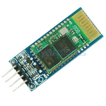 1ШТ HC06 HC-06 Беспроводной Последовательный 4-Контактный Радиочастотный Приемопередатчик RS232 TTL Bluetooth Модуль Плагин для arduino