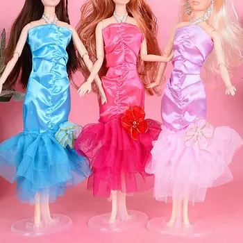 30 см 2021 г. Новейшие аксессуары для кукол своими руками Повседневная одежда Одежда для девочек Платье для кукол