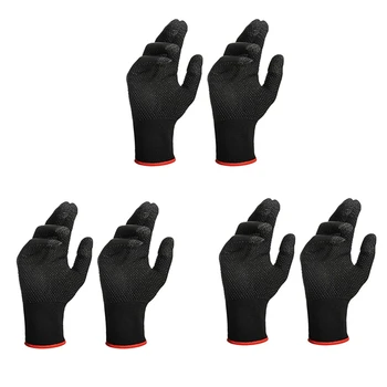 6 шт. Игровые перчатки для PUBG, защищающие от пота, не чувствительные к царапинам, игровой экран, перчатки с рукавом для большого пальца