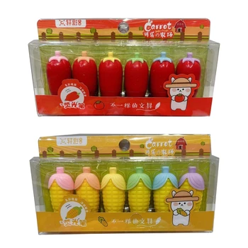 B36C 6 цветов, новые маркеры-хайлайтеры, цветные перманентные маркеры, нетоксичный подарочный набор для быстрой сушки для детей