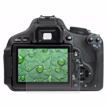 PULUZ Камера 2.5D Изогнутый Край Твердость Поверхности 9H Закаленное Стекло Протектор Экрана для Canon 650D 70D 700D 750D 760D 80D