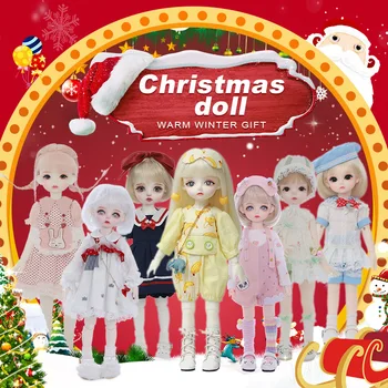 ShugaFairy 1/6 Bjd Кукла Рождественская Кукла Теплый Зимний Подарок Высококачественные Куклы с шаровыми Шарнирами Игрушки