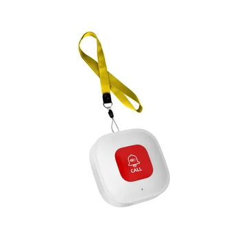 Tuya WiFi Smart Кнопка вызова SOS Беспроводной пейджер для сиделки, передатчик телефонного оповещения, Кнопка экстренного вызова для пациента
