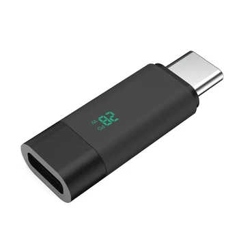 Адаптер USB C к USB C USB C Женский к USB C мужской адаптер для быстрой зарядки данных PD