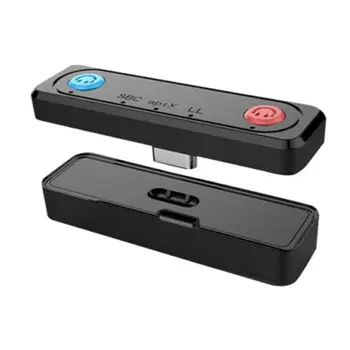 Адаптер аудиопередатчика Bluetooth 5.0 USB-приемник для аксессуаров для игровой консоли Switch Lite PS4