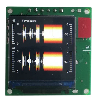 Анализатор отображения музыкального спектра 1,3-дюймовый ЖК-усилитель мощности MP3, индикатор уровня звука, модуль ритмо-сбалансированного VU-МЕТРА