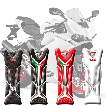 Высококачественная Защитная наклейка для бака мотоцикла, наклейка с рыбьей костью, наклейка для бака, наклейка с рыбьей костью для Ducati Panigale V4 1100 2018