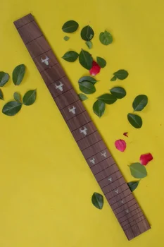 Гитарный Гриф Yinfente из Розового Дерева для Грифа Гитары на 24 Лада 25,5 дюймов с Рисунком БЫКА DIY Гитарные Запчасти Стандарт для Luthier