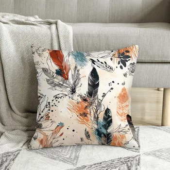 Гобелен с абстрактным рисунком в стиле бохо, полиэфирный чехол для подушки в стиле бохо для домашнего офиса, декоративная наволочка Kawaii Hug