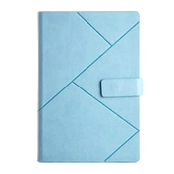 Деловой блокнот Blue Traveler, 1 шт., дневник повестки дня, канцелярский блокнот, кожаный журнал для школьных канцелярских принадлежностей