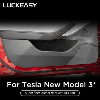 Для Tesla Модель 3 Highland Накладка для защиты двери автомобиля от ударов Аксессуары для интерьера автомобиля Наклейки на боковую дверь от царапин 2024