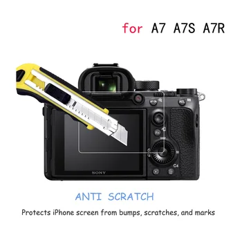 Для цифровой зеркальной камеры Sony Alpha A7 A7S A7R Новая защитная пленка из закаленного стекла LCD 9H