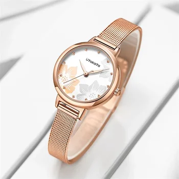 Женские часы простые модные женские часы водонепроницаемые кварцевые часы женские 0011
