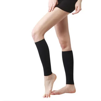 Компрессионные гетры для мужчин и женщин, высокоэластичные компрессионные носки без ступней, подходящие для тренировок