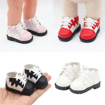 Модная кукольная обувь с высокой имитацией 20 см, подходящая по цвету кукольная обувь, мягкие мини-туфли тонкой работы для кукол Toys Doll