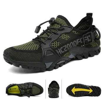 Мужская треккинговая обувь, уличная обувь для мужчин, Нескользящая обувь для альпинизма, Дышащая походная обувь, мужские походные ботинки Man 2023
