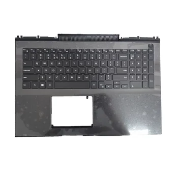 НОВАЯ Сменная Черная клавиатура US Layout для DELL15-7566 7567 Белого цвета с Подсветкой с C Shell