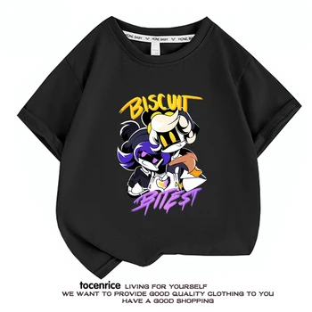 Новая футболка Murder Drones, повседневный пуловер, детская футболка, косплей, короткий рукав, модная футболка Harajuku для мальчиков и девочек, Kawaii Kids