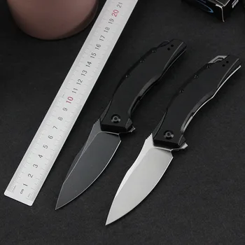 Нож для выживания Тактический Складной Titan Blade Сталь G10 Ручка Карманный нож с зажимом Идеальные мужские Подарочные Ножи Military 2023