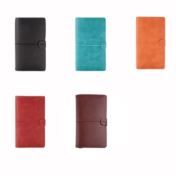 Переносной блокнот для путешествий в стиле ретро A6, винтажный блокнот для путешествий, блокноты из искусственной кожи для деловых мужчин и женщин