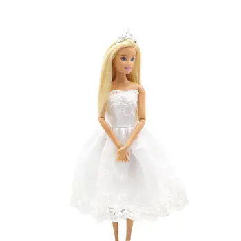 Платье Принцессы для Куклы Barbie Blyth 1/6 MH CD FR SD Kurhn BJD Одежда Аксессуары