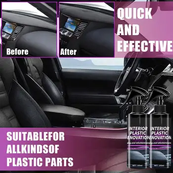 Покрытие для восстановления пластика в салоне автомобиля Средство для восстановления пластика в салоне автомобиля Кондиционер для восстановления кожи в салоне автомобиля