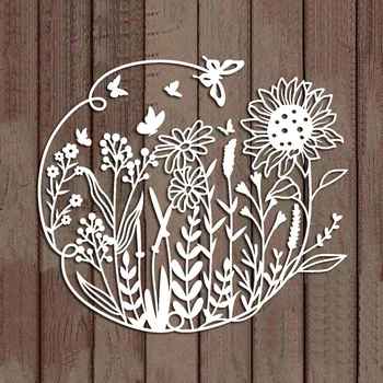 полевые цветы, сорняки, металлические режущие штампы, вырежьте форму для изготовления карточек для скрапбукинга своими руками, бумажные поделки, новая форма для литья под давлением 2021 года