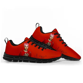 Популярный хип-хоп рэпер Lil Peep Спортивная обувь Мужская Женская для подростков Детские кроссовки Повседневная высококачественная обувь для пар на заказ
