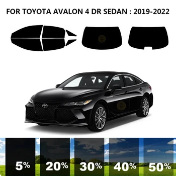 Предварительно Обработанная нанокерамика car UV Window Tint Kit Автомобильная Оконная Пленка Для TOYOTA AVALON 4 DR СЕДАН 2019-2022