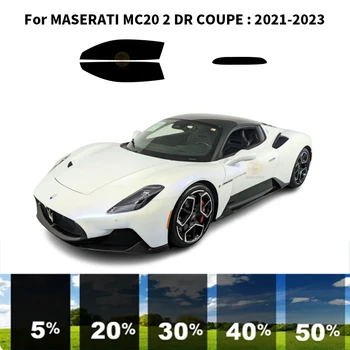 Предварительно Обработанная нанокерамика car UV Window Tint Kit Автомобильная Оконная Пленка Для MASERATI MC20 2 DR COUPE 2021-2023