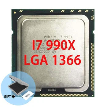 Процессор Intel I7-990X I7 990X CPU 3.46G, шестиядерный, с царапинами, LGA 1366
