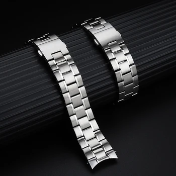 Ремешок для часов из нержавеющей стали мужской стальной браслет для TAG Heuer arc mouth серии Carlisla металлический ремешок для часов аксессуары 22 мм ремень
