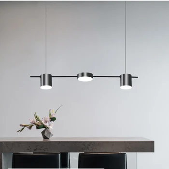 Современная люстра для столовой, простая светодиодная лампа в скандинавском стиле, Креативная настольная лампа для гостиной, спальни, Декоративная лампа для внутреннего освещения