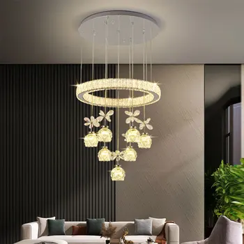 Современная столовая lamparas decoracion hogar moderno умные подвесные светильники для оформления салона Люстры для столовой