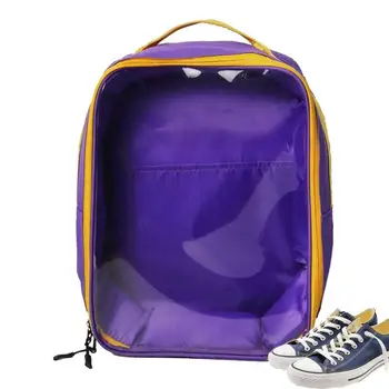 Сумка для кроссовок, органайзер для хранения обуви для гольфа, сумка с застежкой-молнией и ручкой, предметы первой необходимости для футбольных ботинок, баскетбольных ботинок