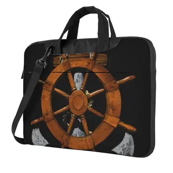 Сумка для ноутбука на морских судах с колесом и якорем, переносная сумка для ноутбука 13 14 15, модная сумка для Macbook Air, сумка для компьютера Xiaomi