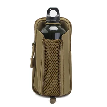 Тактический держатель для бутылки с водой, уличная сумка Molle, дорожная походная сумка на шнурке, держатель для бутылки с водой, сумка для чайника, сумка для телефона