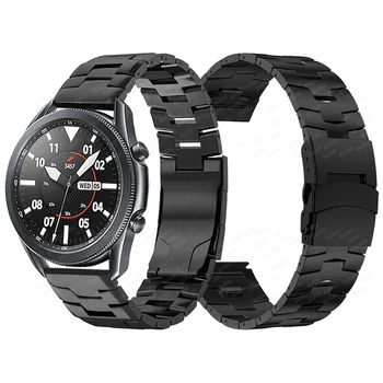 Титановый Металлический Ремешок Для Часов Браслет Для Samsung Galaxy Watch 3 45 мм Ремешок Браслет Для Galaxy Watch 46 мм Ремешок Для Умных Часов 22 мм