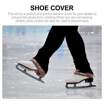 Чехол для роликов для катания на коньках, чехлы для ледяных ботинок, защитные носки для обуви, втулки для переднего колеса, коньки