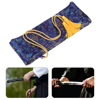 Шелковая сумка для мечей Тайцзи, чехол для Тайчи, декоративные холщовые сумки для хранения, Катана