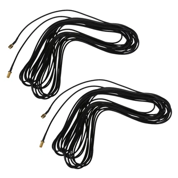 2X Удлинительный кабель антенны RP-SMA для Wifi-маршрутизатора 9 метров