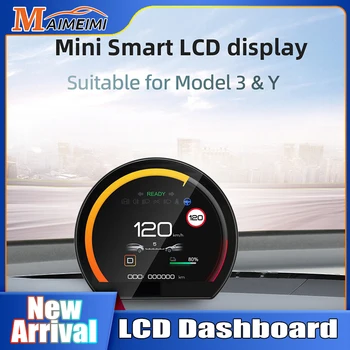 HD Mini Car HUD Для Tesla Model 3/Y Приборный Дисплей 3,54 