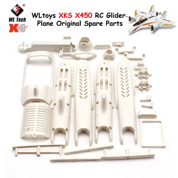 WLtoys XKS X450 RC Планер Самолет Запасные Части X450-0021 Комплект Пластиковых Корпусных Деталей Двигателя Базовый Кронштейн Группа Пластиковых Деталей Gts