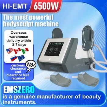 Аппарат EMSZERO Neo Emsslim мощностью 6500ВТ с радиочастотным электромагнитным излучением для тела EMS Формирует мышцы, стимулируя сжигание жира