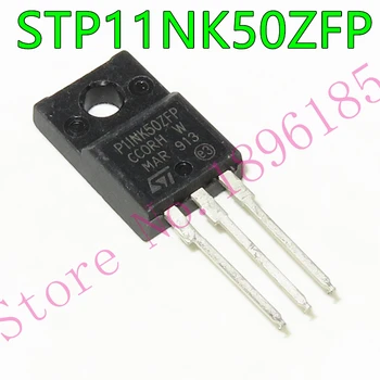 Новый оригинальный STP11NK50ZFP TO-220F N-канальный МОП-транзистор SuperMESHTM с защитой от зенера D2PAK мощностью 500 В, 0,48 10 А TO-220, TO-220FP