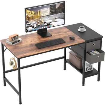 Офисный стол HOMIDEC, Компьютерный стол с Выдвижными ящиками 47 