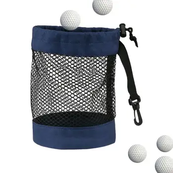 Сумка для мячей для гольфа, сетчатая сумка для гольфа, органайзер, держатель для мячей, сумка с сумкой для хранения, портативная сумка для гольфа большой емкости для мужчин и женщин