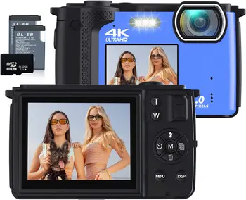 Цифровые Камеры Для Фотосъемки Цифровая Видеокамера Youtube Sports Live С 16-Кратным Зумом 4K Vlog Видеокамера WIFI Веб-камера Для прямой трансляции